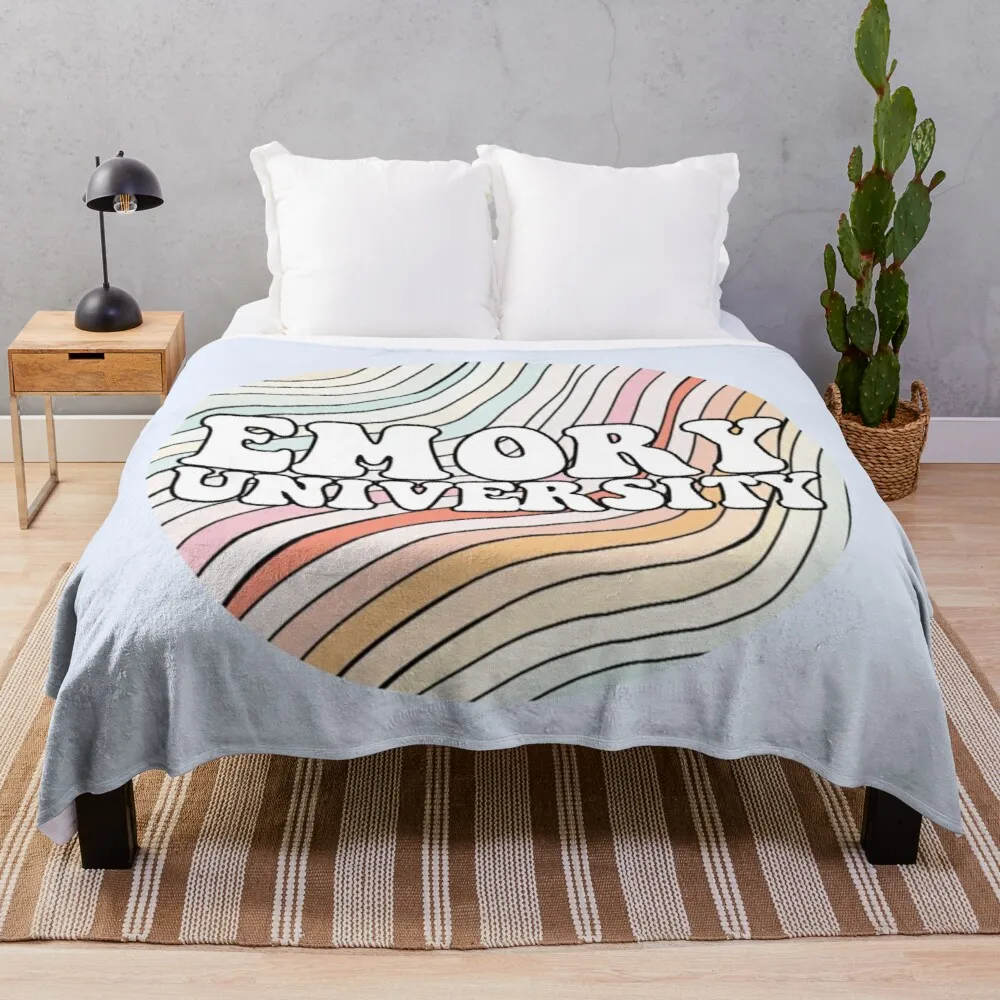 

Emory Retro Throw Blanket Nap blanket Thin wadding blanket
