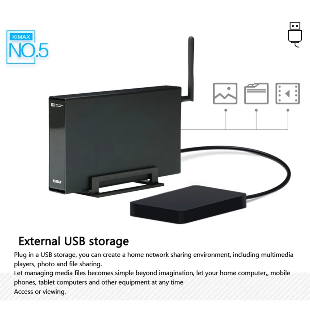 KIMAX 3 5 дюймовый корпус для жесткого диска SSD Wifi маршрутизатор NAS чехол сетевое