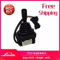 linde forklift part 7919040093 joystick single axis fit for 115 1123 electric reach truck r10 r12 r14 r16 r18 r20 new spare part