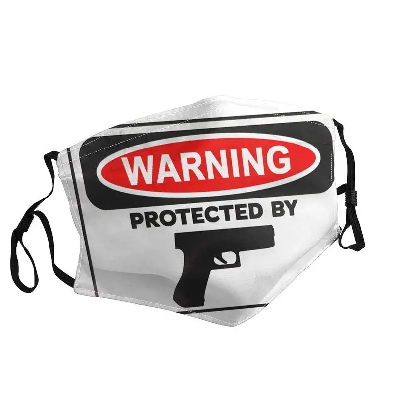 

Washable Hand Gun Protection Warning Mask for Face Adult Mask Men Women Anti Dust Protection Cover Respirator Muffle