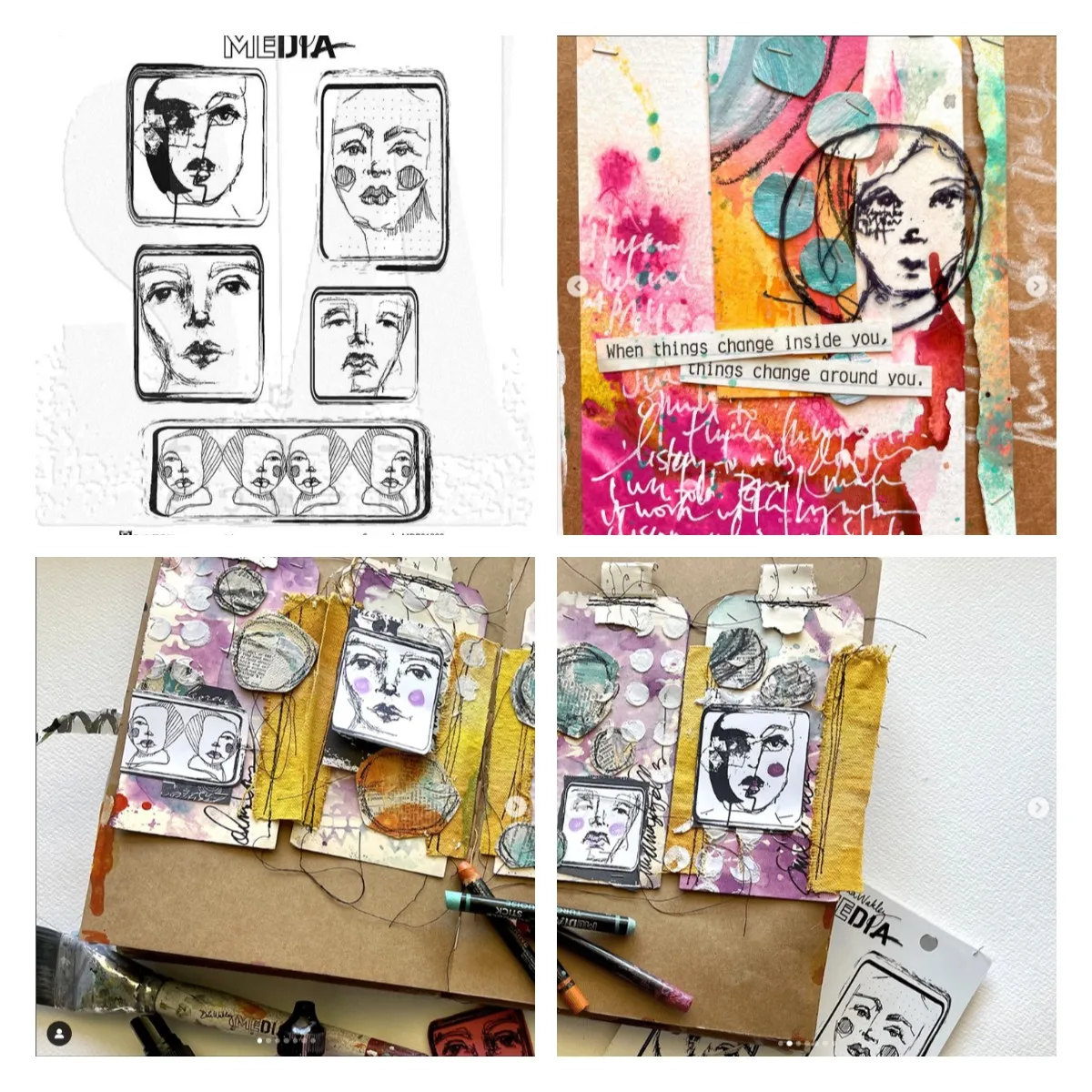 

Square Face Stamps for DIY Scrapbooking Crafts Cut Maker Photo Album Template Handmade Decoration