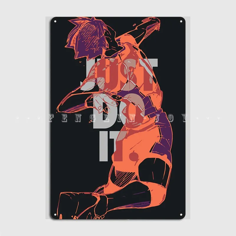 

Haikyuu металлический знак клувечерние настенные таблички на заказ жестяной знак плакат