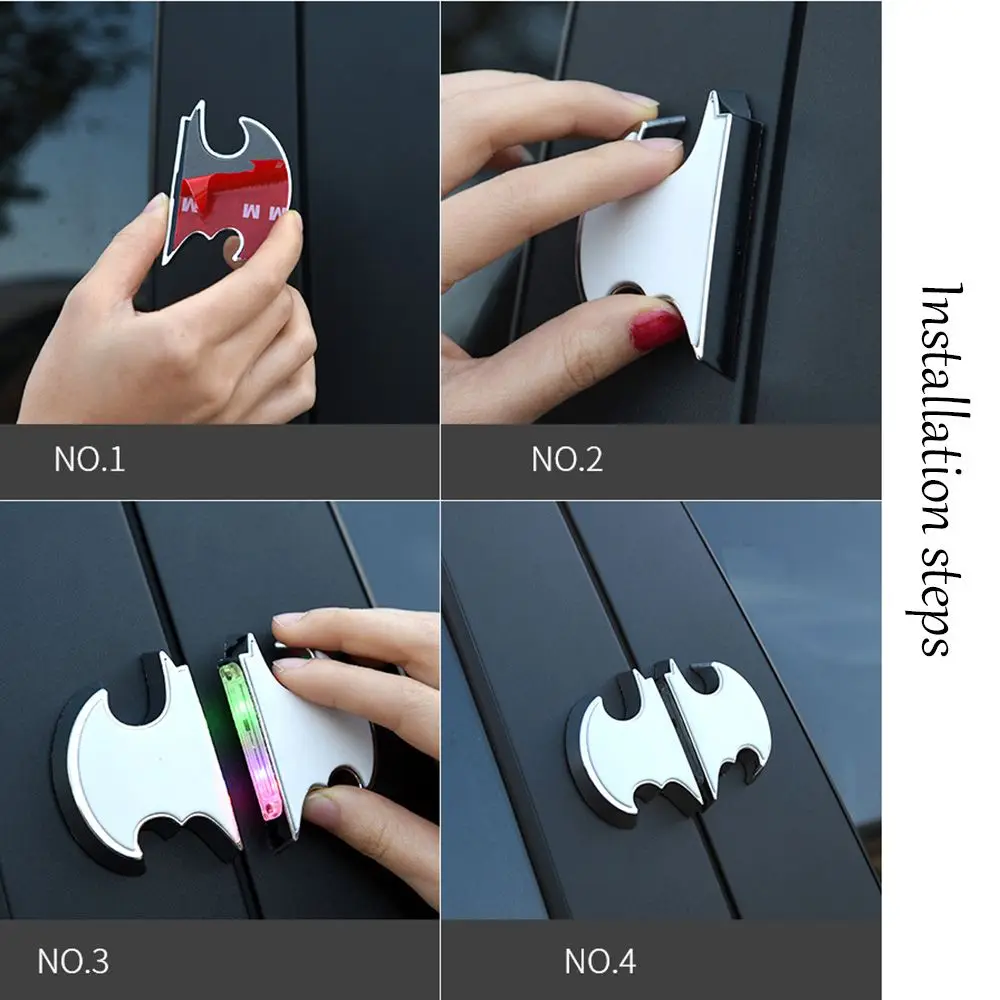 Безопасная вспышка в форме летучей мыши для открывания двери сигнальная лампа