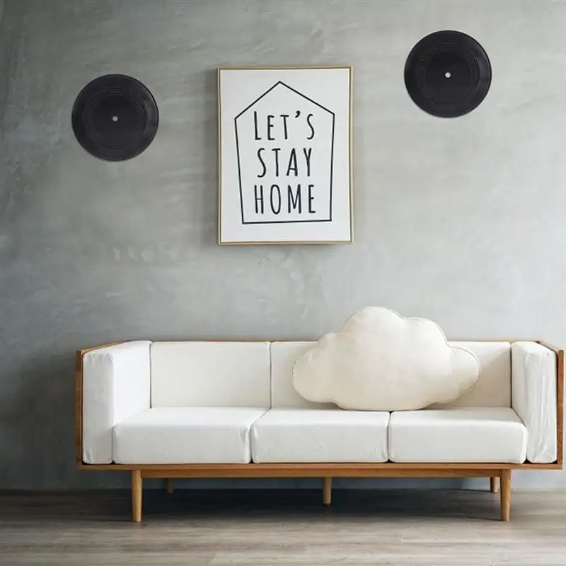 3 шт. декоративные виниловые круглые пластиковые наклейки в стиле ретро