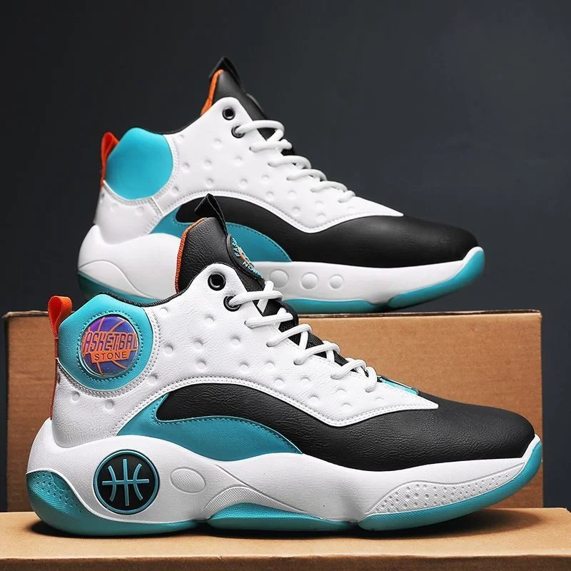 

High Quality Professional Basketball Shoes Men Sneakers Men Basket Shoes Autumn High Top Anti-slip Outdoor Sports Shoes Size 44