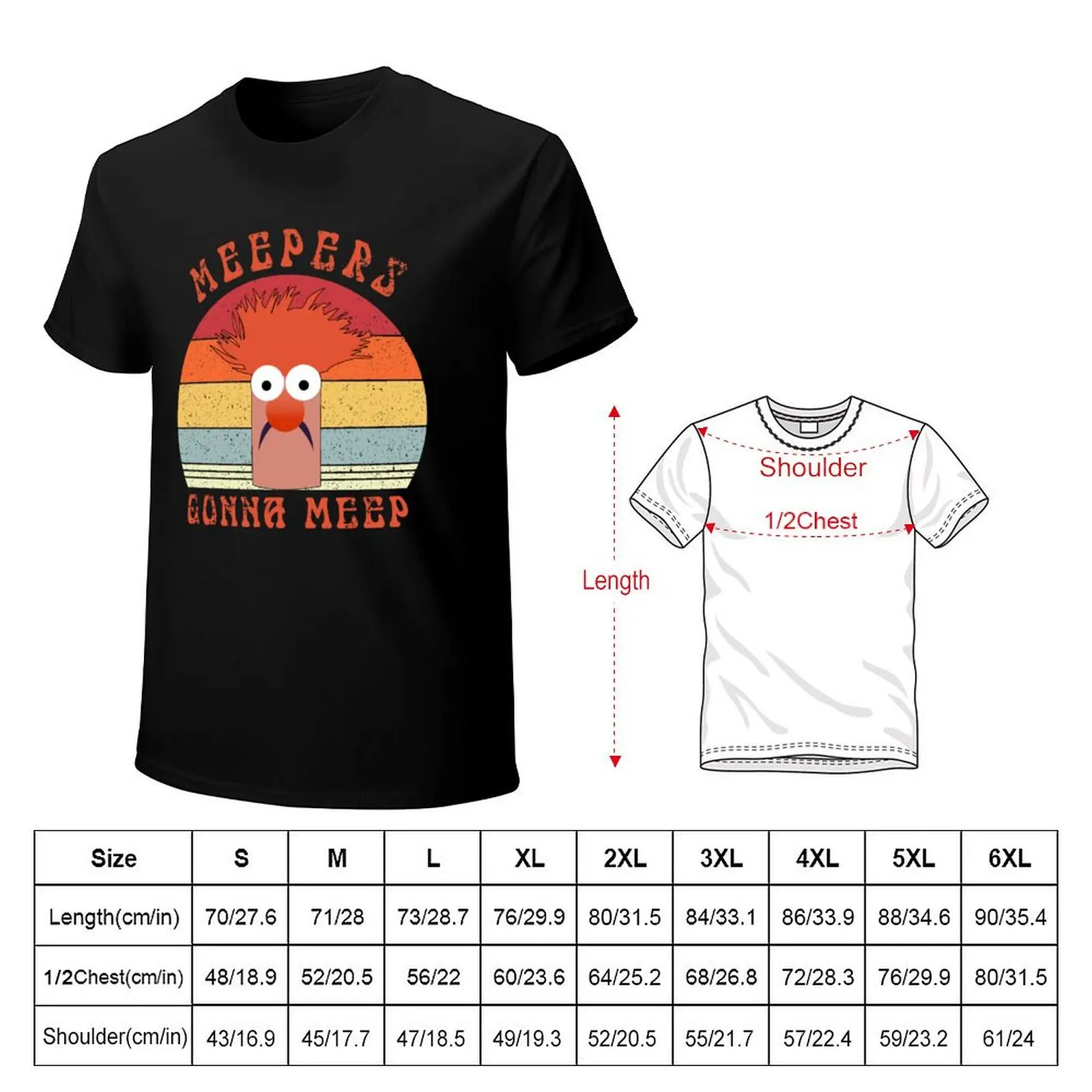 Фото Футболка Meepers Gonna Meep в винтажном стиле, рабочая одежда, дышащая футболка №2