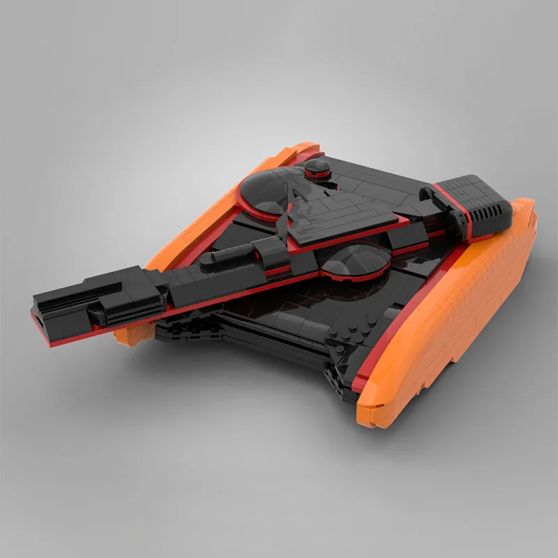 Фото 811 шт. Piloted By The Character Clu, в 1982 году Фильм Tron. TRON Tank Moc Diy Модель Строительные Блоки День Рождения Детский День Игрушка Подарок №3