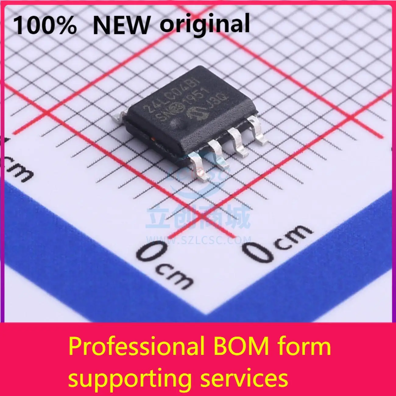 

24LC04BT-I/SN 24LC04BT-I/SNNew Оригинальный оригинальный чип IC 100% оригинал