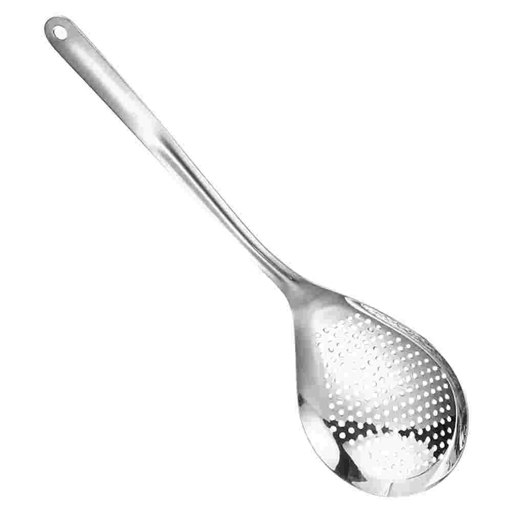 

Stainless Steel Slotted Spoon Skimmer Spoon Strainer Spoon Filter Spoon Frying Skimming Spider Strainer Kitchen Cooking