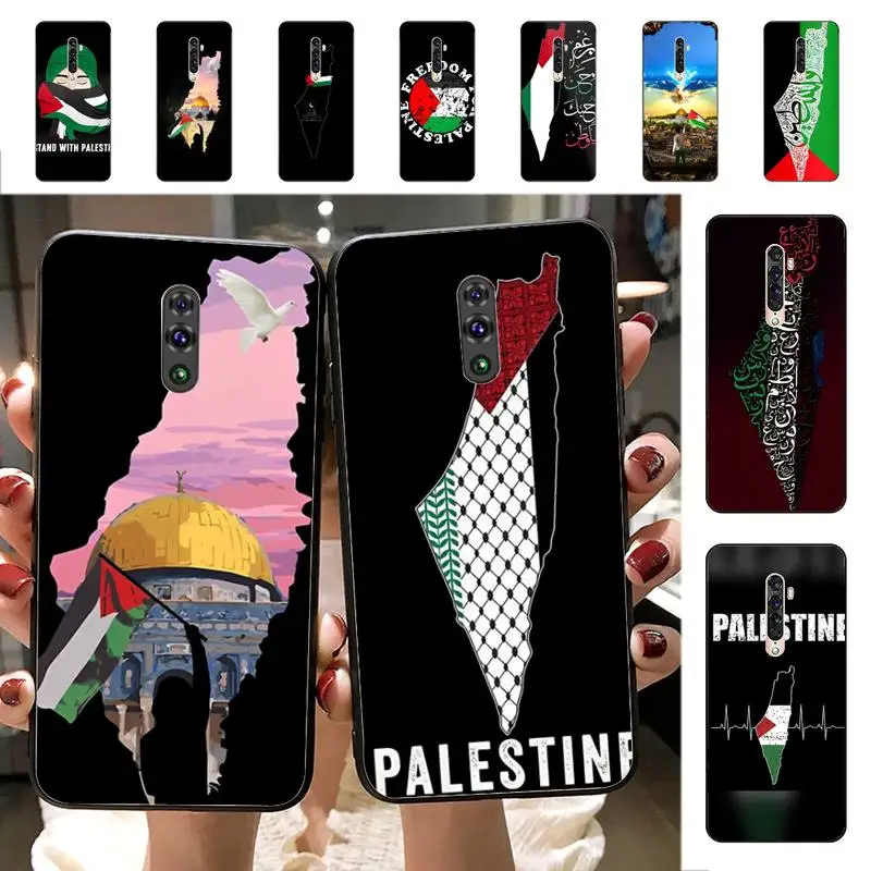 

Palestine Flag Phone Case for Vivo Y91C Y11 17 19 17 67 81 Oppo A9 2020 Realme c3
