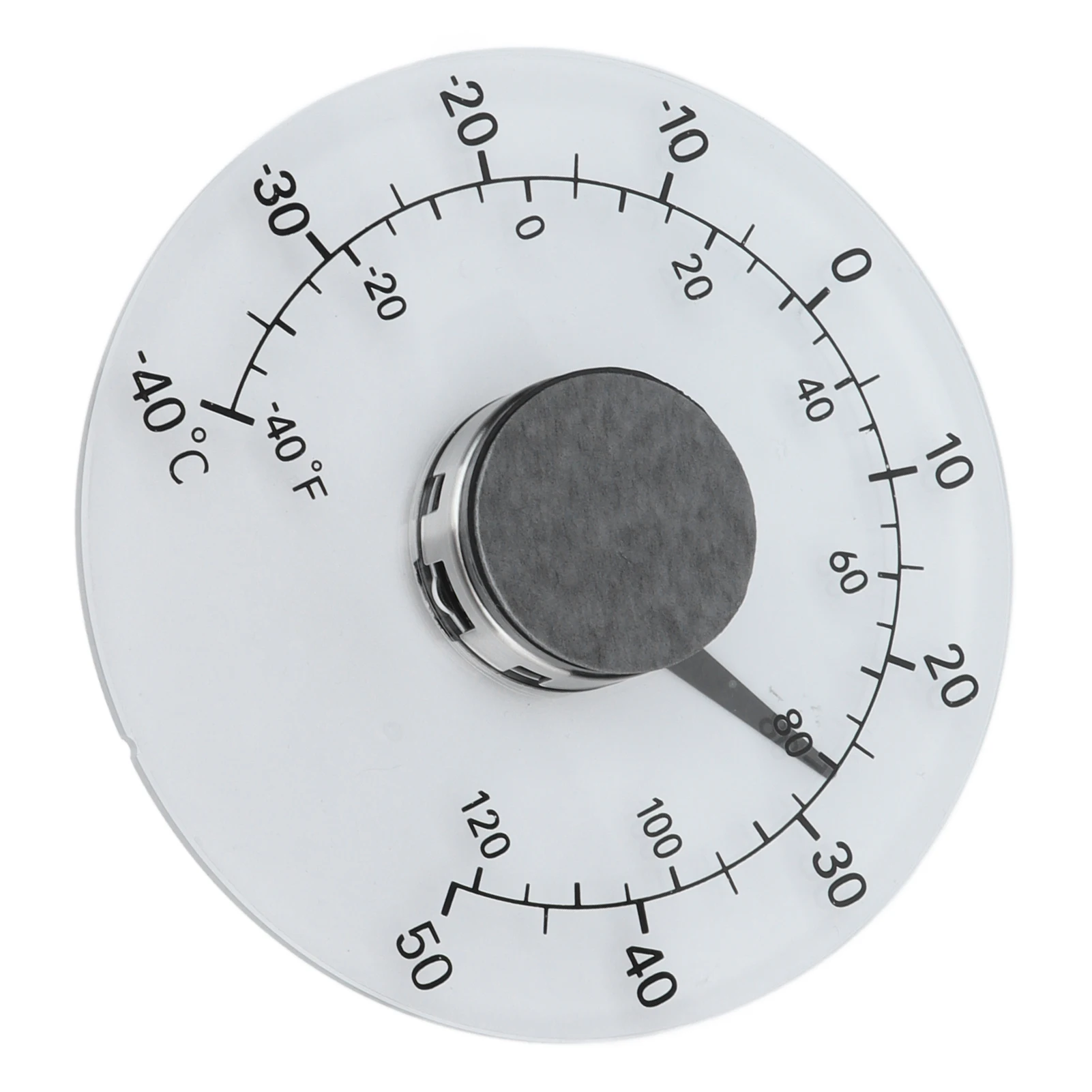 

-40 to 50℃ Outdoor Thermometer Adhesive Transparent Waterproof Door Window Temperature Meter for Farm Home Greenhouse Planting