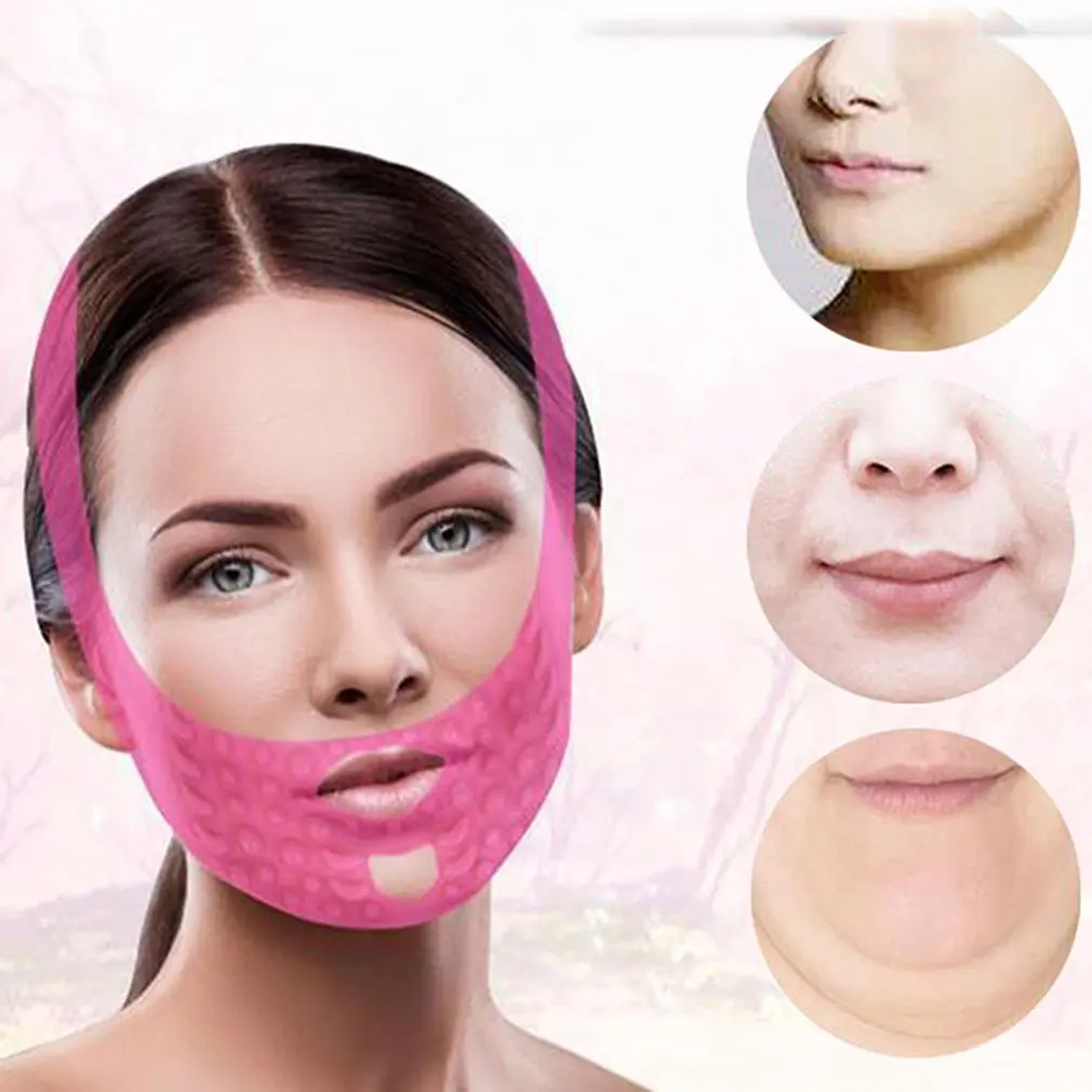

Small V Face Beauty Tool Face-lifting Massage Tool Rubber Facial Mask Reduce Wrinkles Skin Care Tools