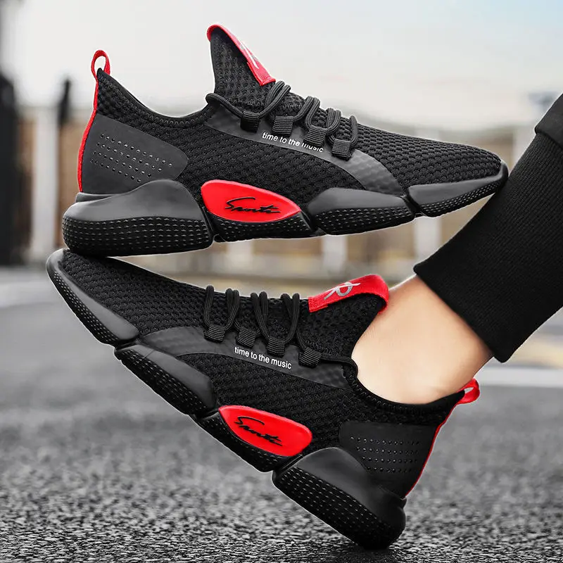 

Men's Lightweight Running Shoes Summer Ultra-light Breathable Cutout Sneakers Walking Shoes Casual Tenis Shoes Zapatos De Mujer
