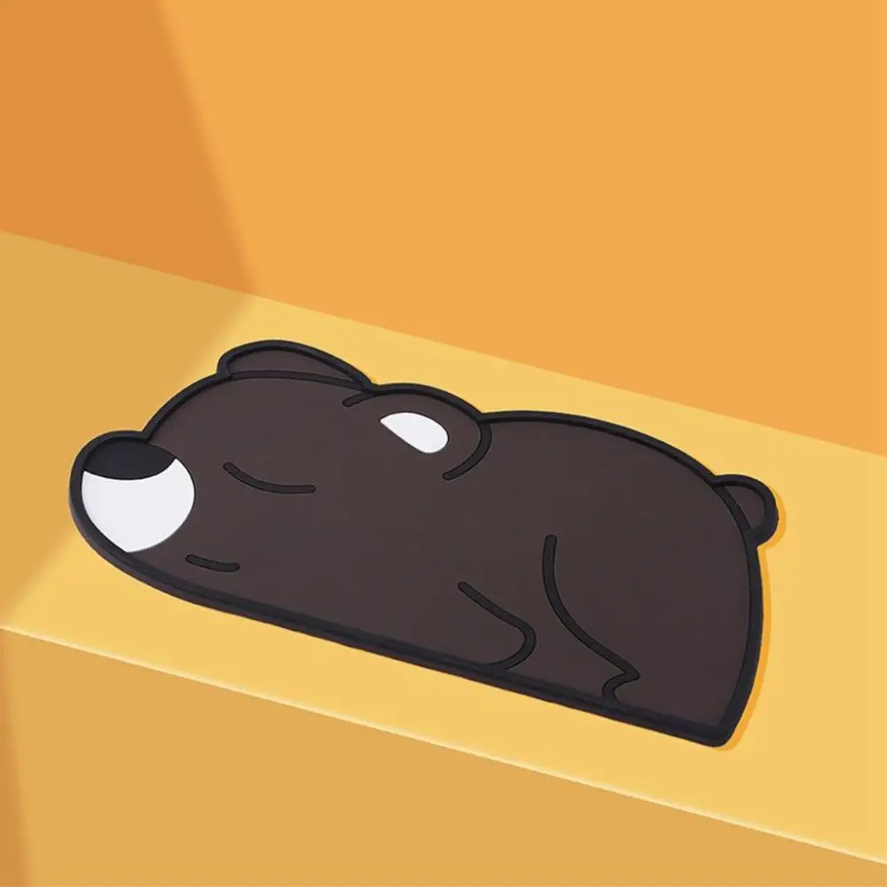 Милый 1 шт. большой материал ПВХ мягкий противоскользящий коврик для ключей