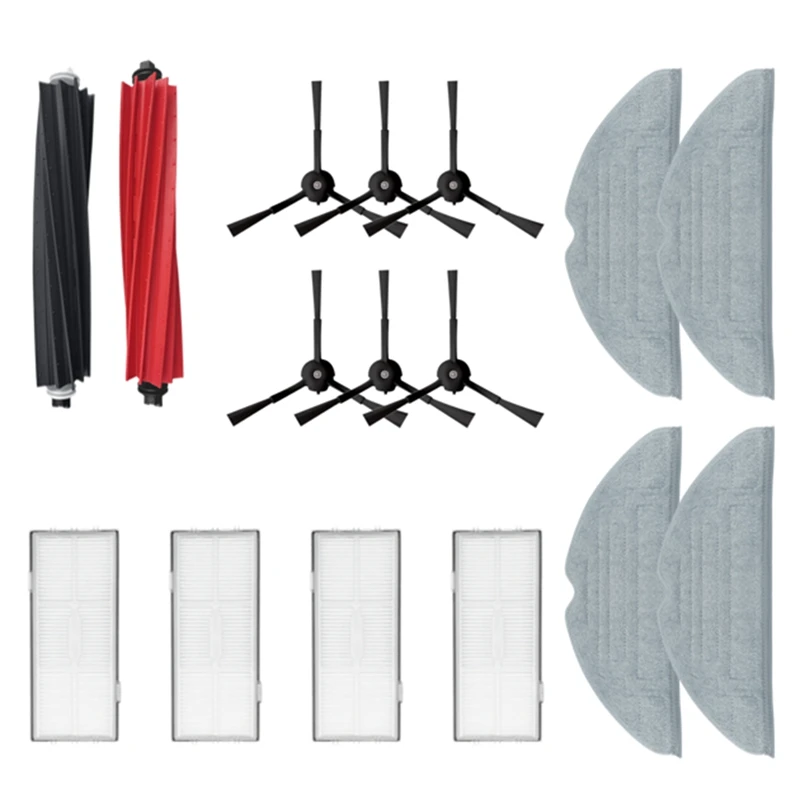 

For Roborock S8 Pro Ultra S8 S8+ Accessories Main Side Brush Filter Mop Cloth Robot Vacuum Cleaner Spare Parts Accessories