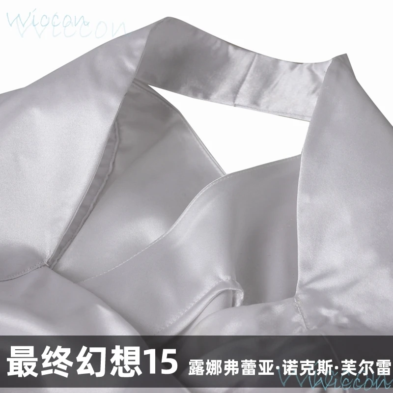 Костюм для косплея элитной фантазии XV Luna Lunafreya Nox Fleuret униформа женщин Белое