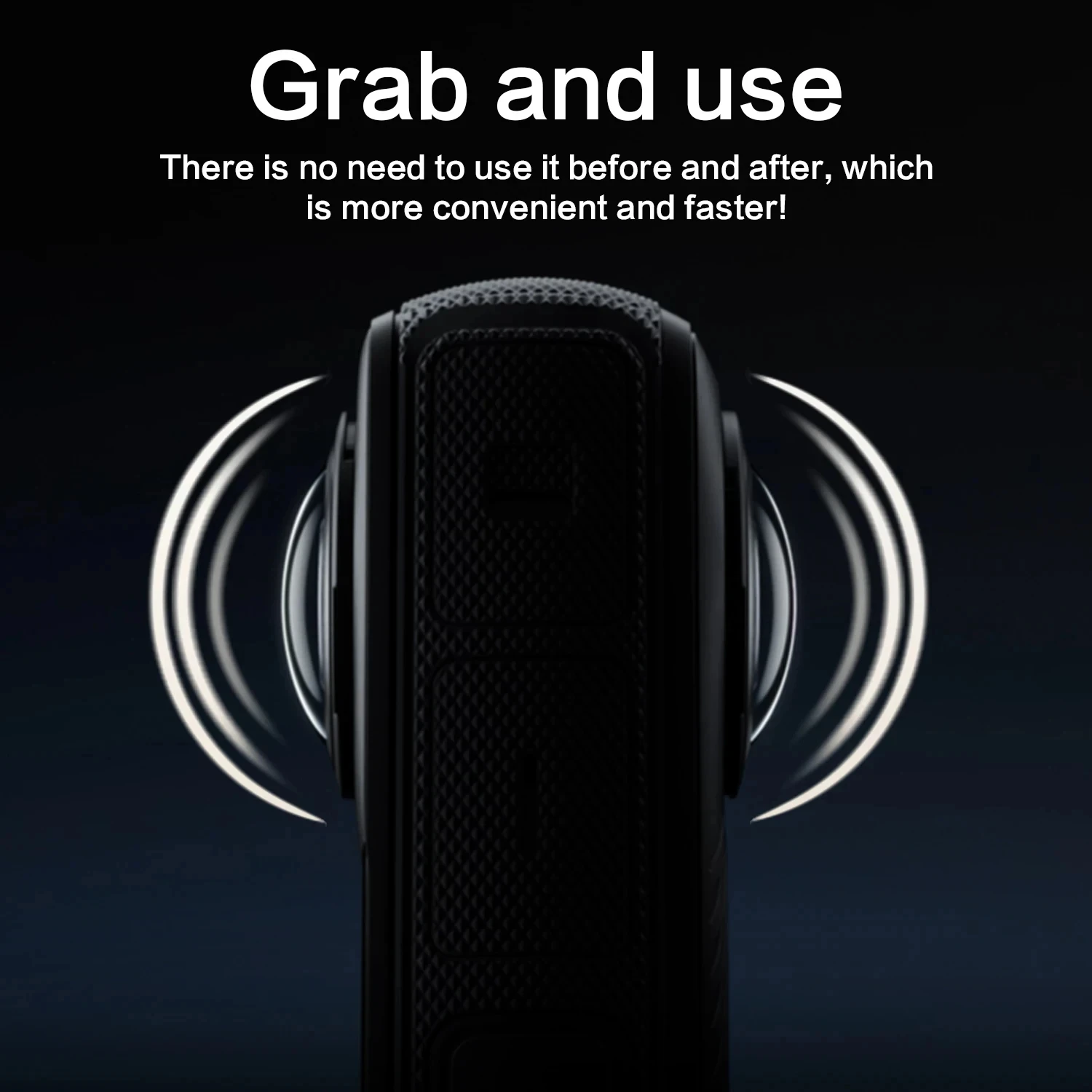 Защита объектива для Insta360 X4 вращающаяся от царапин Высокое качество Защитная