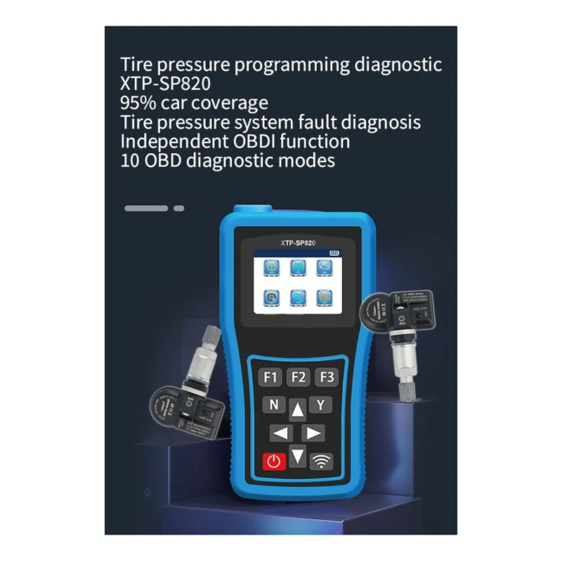 XTP-SP820 датчик давления в шинах OBD диагностическое устройство универсальное