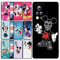 art mickey mickey mouse for huawei honor x30 x20 x8 x7 60 50 se pro 10x 10i 10 lite 9a 9c ru 9x 8x 8a black soft phone case