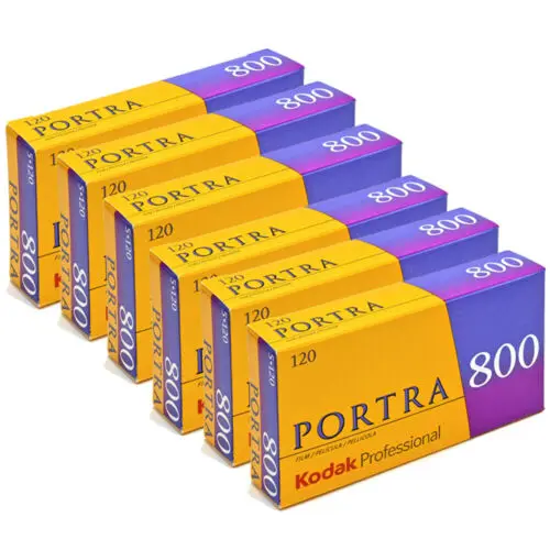 

6x Kodak Professional Portra 800 цветная отрицательная пленка-120 рулонная пленка, 5 шт. в упаковке