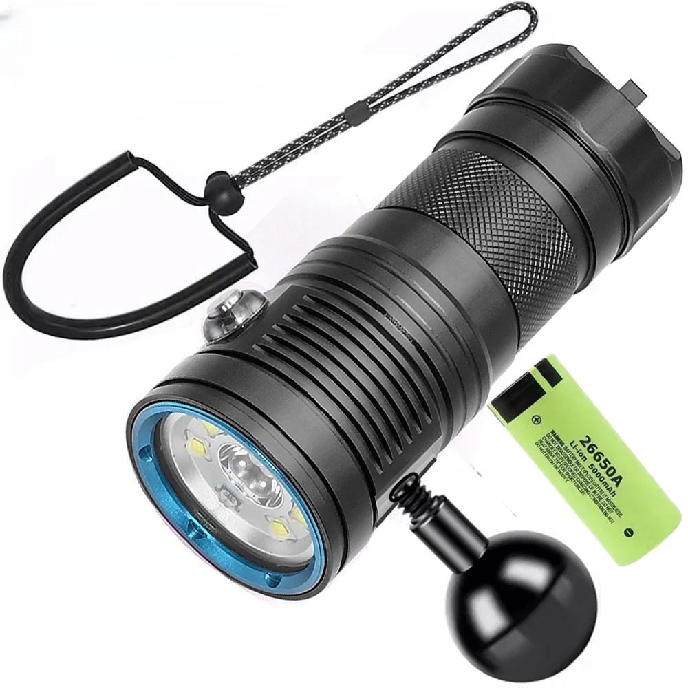 

panyz многофункциональный водонепроницаемый фонарь 8000LM