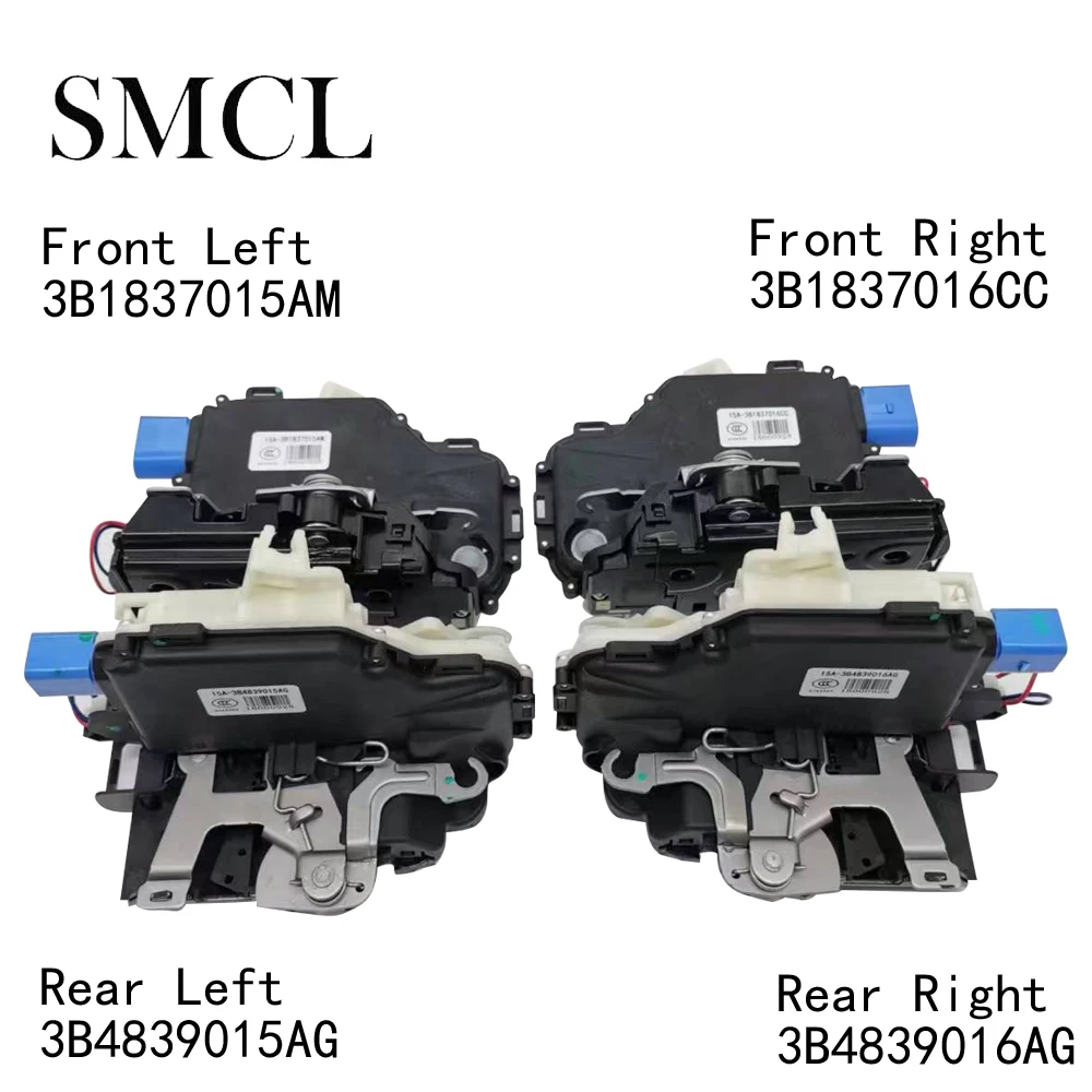 Привод дверного замка 3B1837015AM 3B1837016CC 3B4839015AG 3B4839016AG для VW Polo 2002-2010 beetle 2003-2010