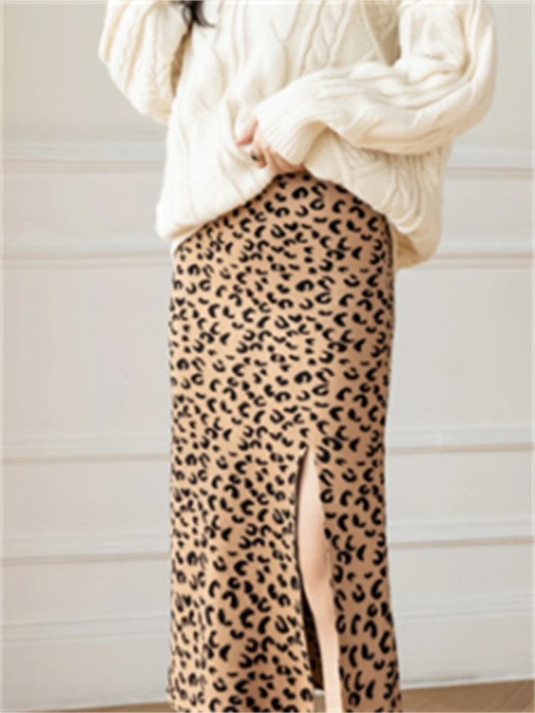 

Осень 2021, юбки, Женская клетчатая юбка до середины икры, винтажная весенне-летняя прямая юбка с высокой талией для девочек, длинные женские ю...