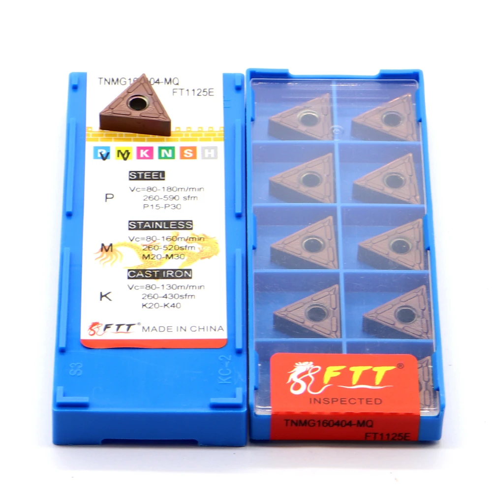 Рисунок 6 - TNMG160404-MQ FT1125E карбидные вставки