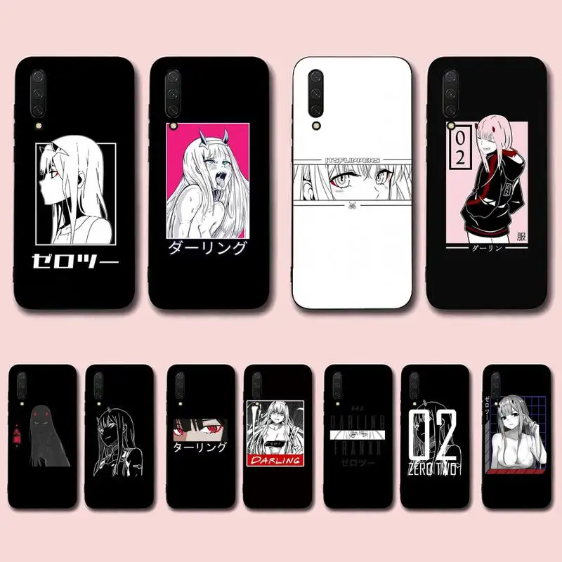 

Zero Two Darling in the FranXX Anime Phone Case for Xiaomi mi 5 6 8 9 10 lite pro SE Mix 2s 3 F1 Max2 3