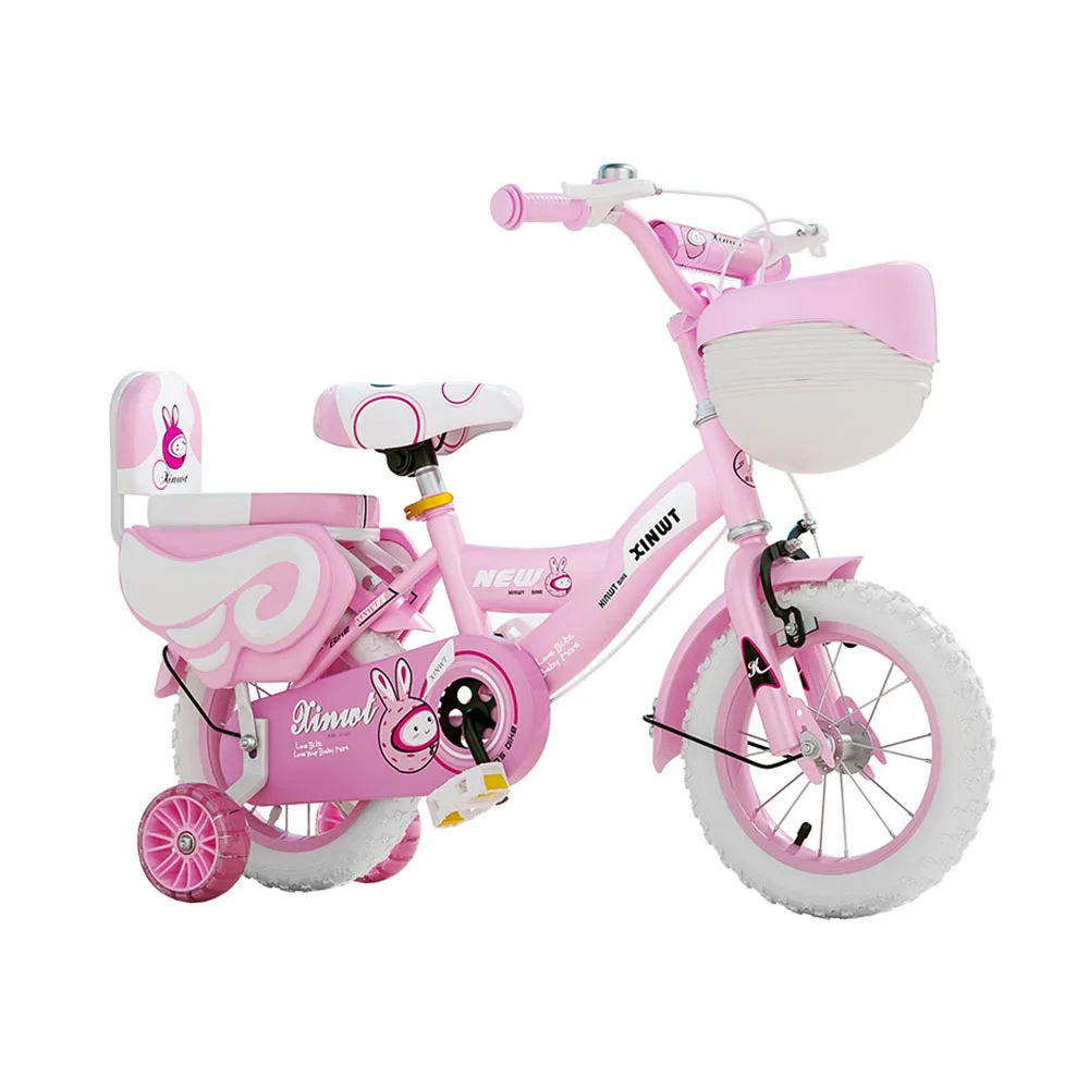 

18/20 Inch Childrens Bicycles Hummer Flash Wheel With Guardrails Basket Roll Over Prevention Dual Brakes Bike