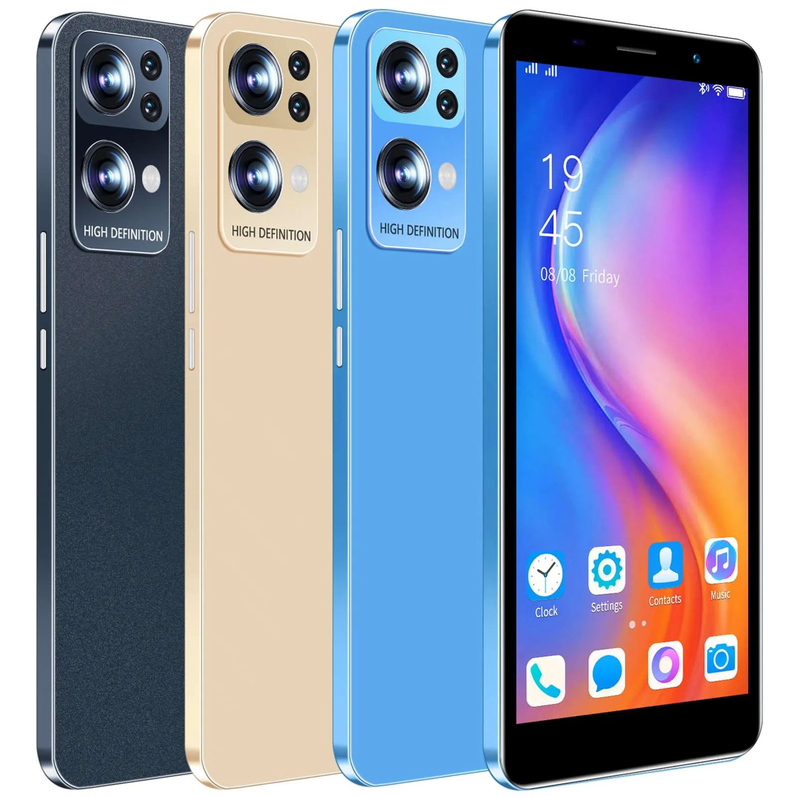 

Android8.0 2GB+16GB Unlocked Cell Phone Dual 5g Smartphone Unlocked Smartphone Gimbal Stabilizer 3 Smartphone Projector Paladone
