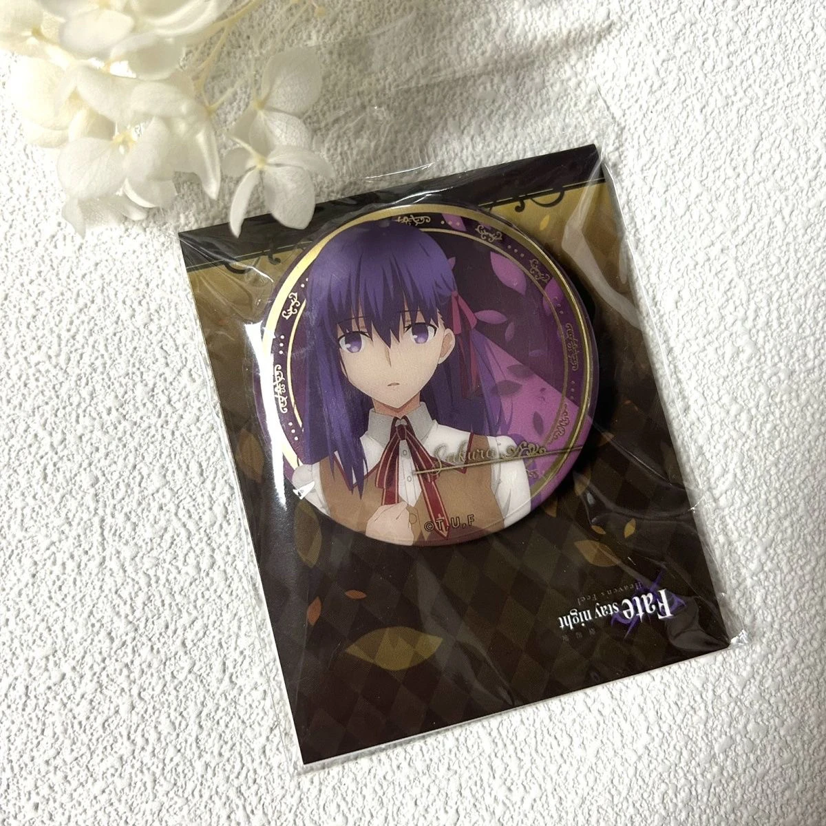 2025 аниме-игра Fate Stay Night, значок Баджи, мультяшная фигурка Сакура Мато, жесть, брошь, товары, официальный оригинальный подарок (art.: 3920d0d27ea2c) - 3920d0d27ea2c