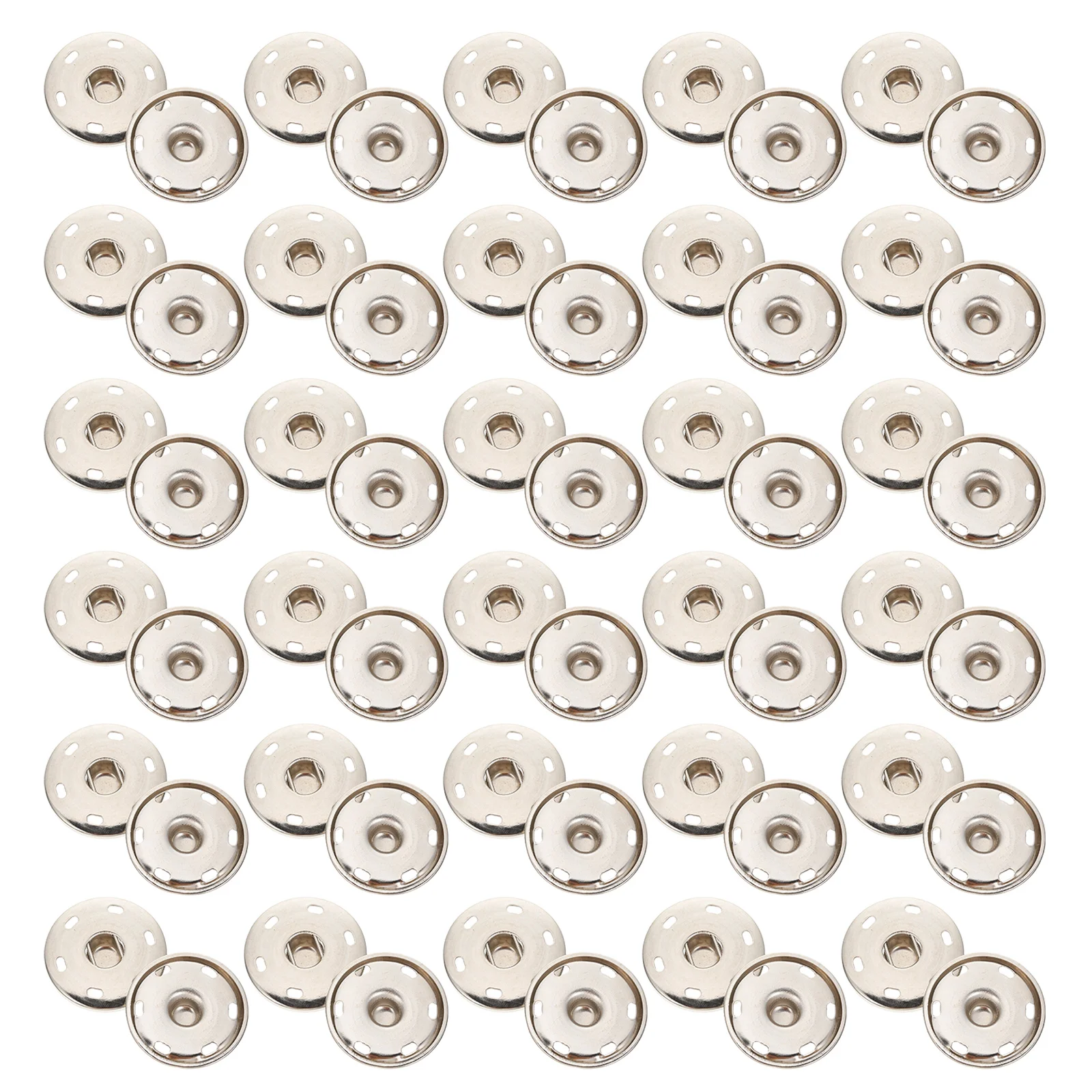 

Snap Buttons Button Snaps Sewing Fasteners Sew Metal Clothing Press Clasp Fastener Clothes Diy Clasps Closure Kit Fabric Purses