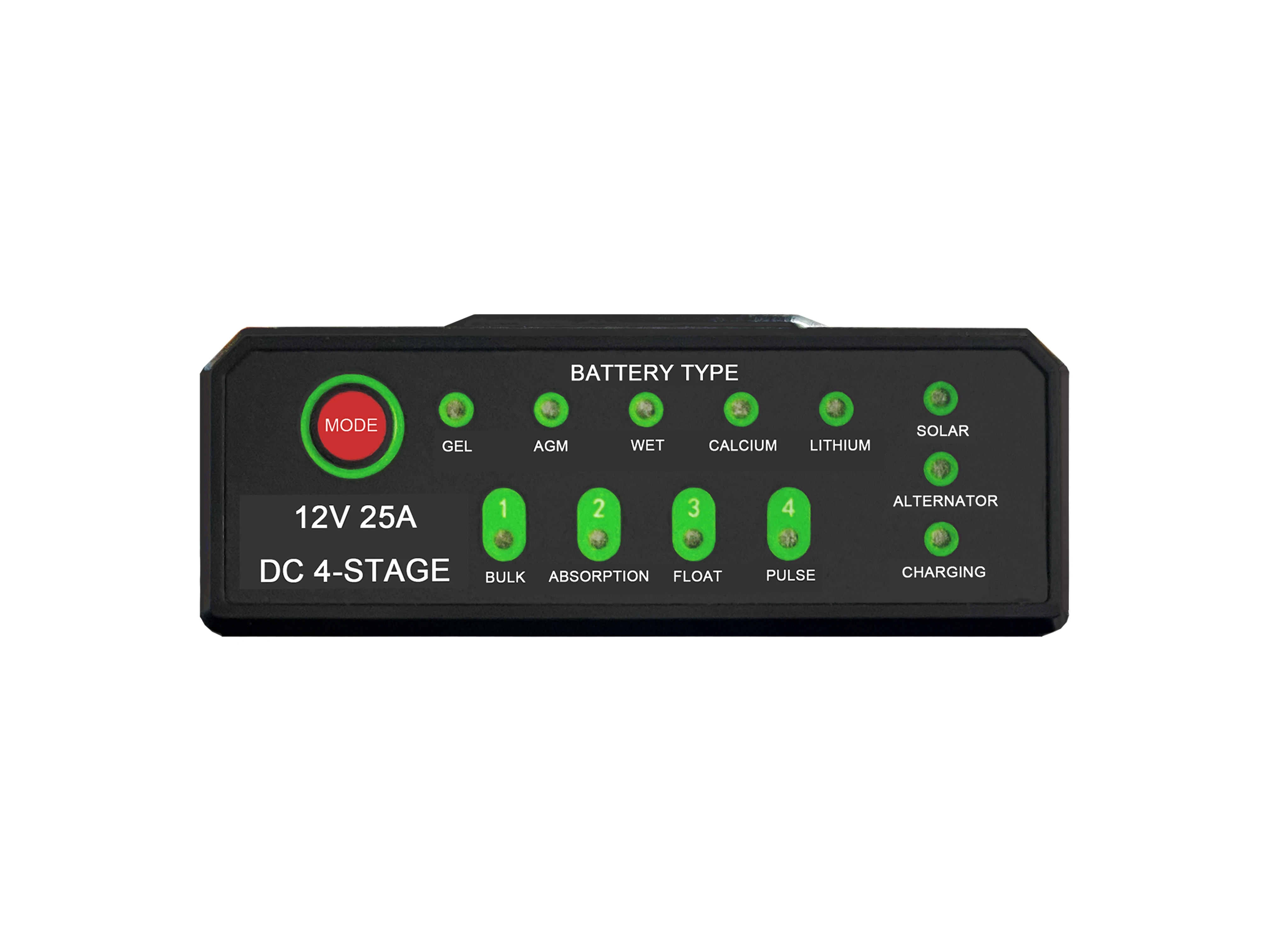 БУЛЬНАЯ КОРОБКА АККУМУЛЯТОРНОЙ ЗАРЯДНОЙ ПРИСТРОЙ DCDC на 25 А ПОРТАТИВНАЯ