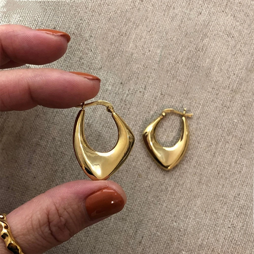 Женские серьги-кольца для пирсинга в уличном стиле