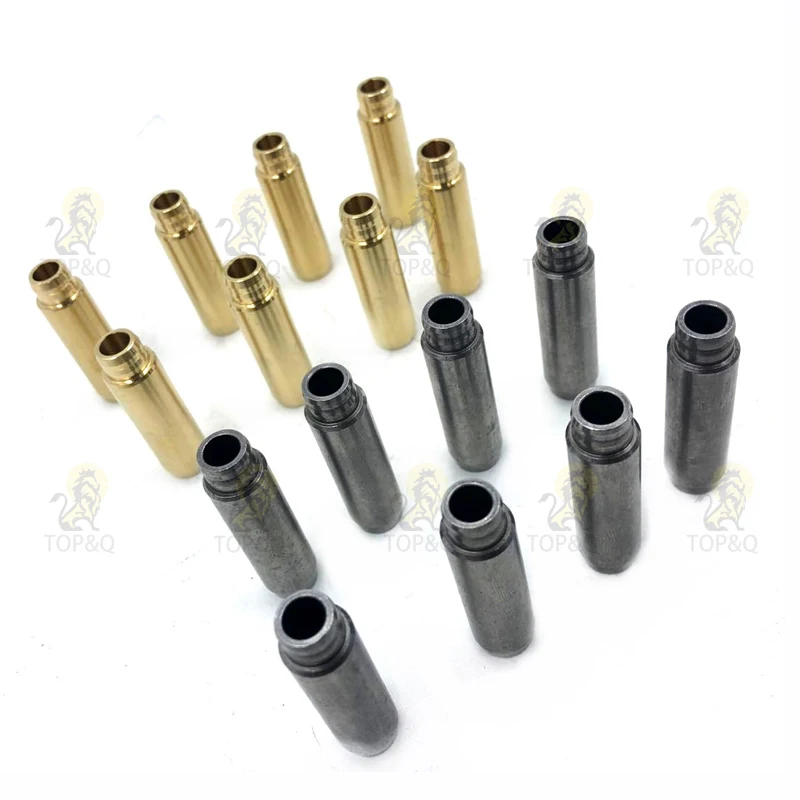 Направляющий катетер впускного и выпускного клапана двигателя 16 шт. подходит для