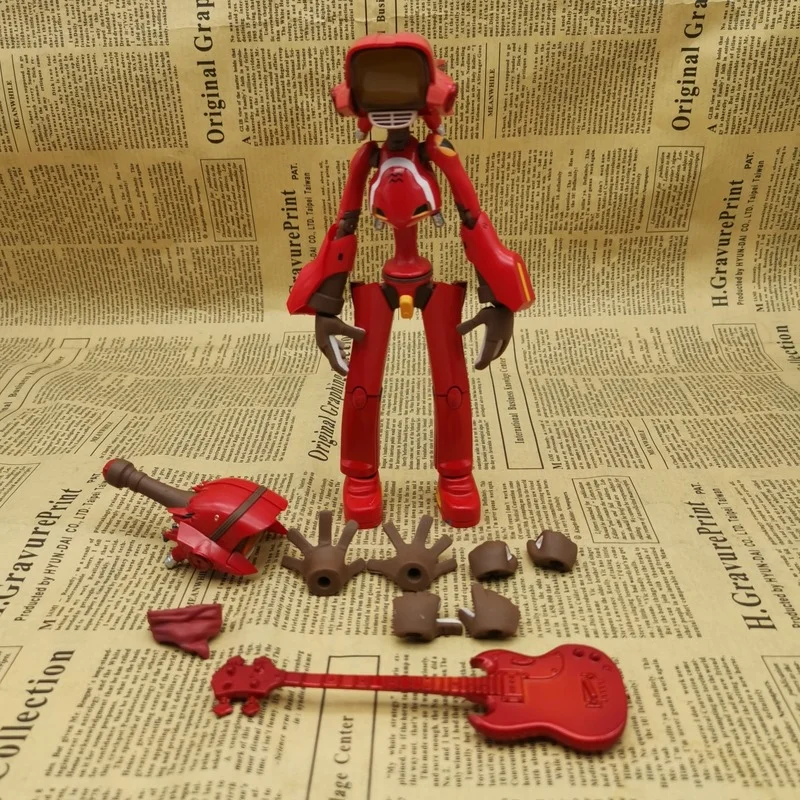 Fooly Cooly Red Robot Ornaments Accessories Children Present