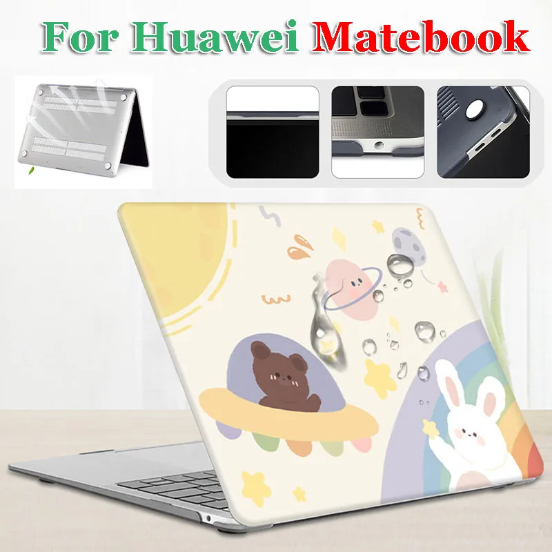 

Laptop Case for Huawei MateBook Cover D14/D15/13/14 MateBook X 2020/X Pro 13.9 Honor MagicBook 14/15/Pro 16.1 Customizable Cover