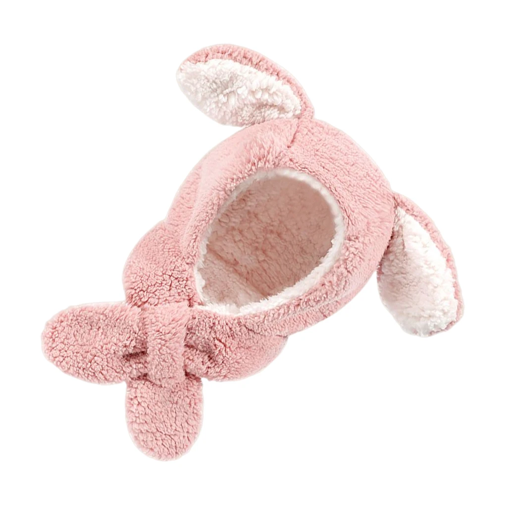 

Детская шапка, новинка, устойчивые встроенные уши, Детские шарфы, шапки, искусственная зимняя шапка, для дома, путешествий, Детские теплые ак...