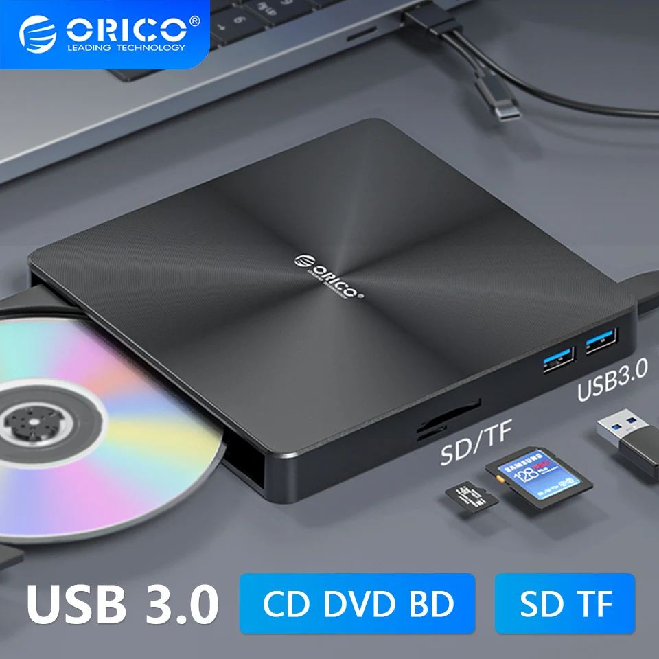 Recorder External Optical Drive Case Disco Box For Pc Laptop