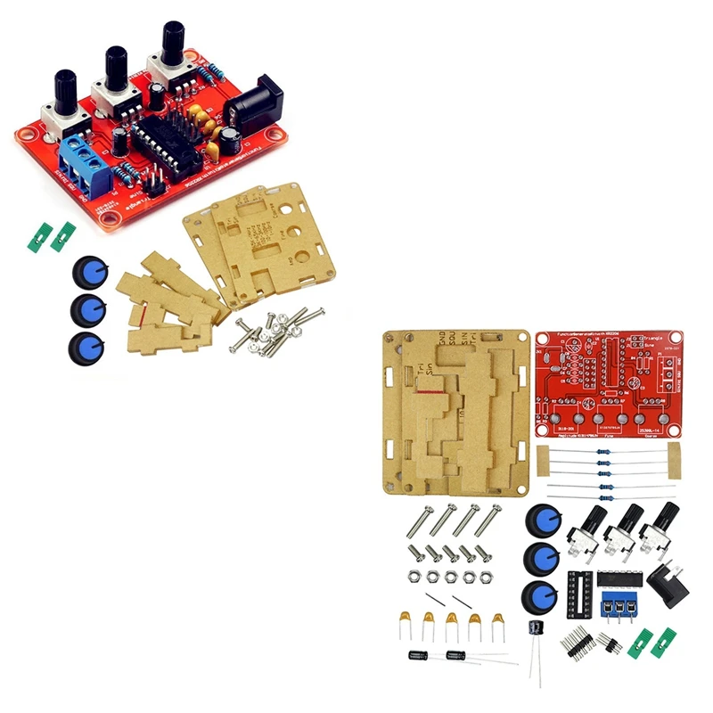 

1Hz-1Mhz XR2206 Signal Generator Sine/Square High-Precision Function Signal Generator Adjustable Frequency