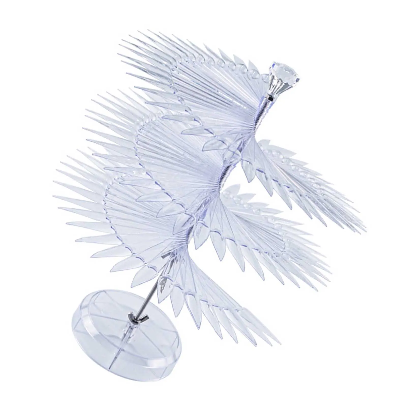 Спиральные накладные ногти дисплей полка прозрачный поддельный маникюрный