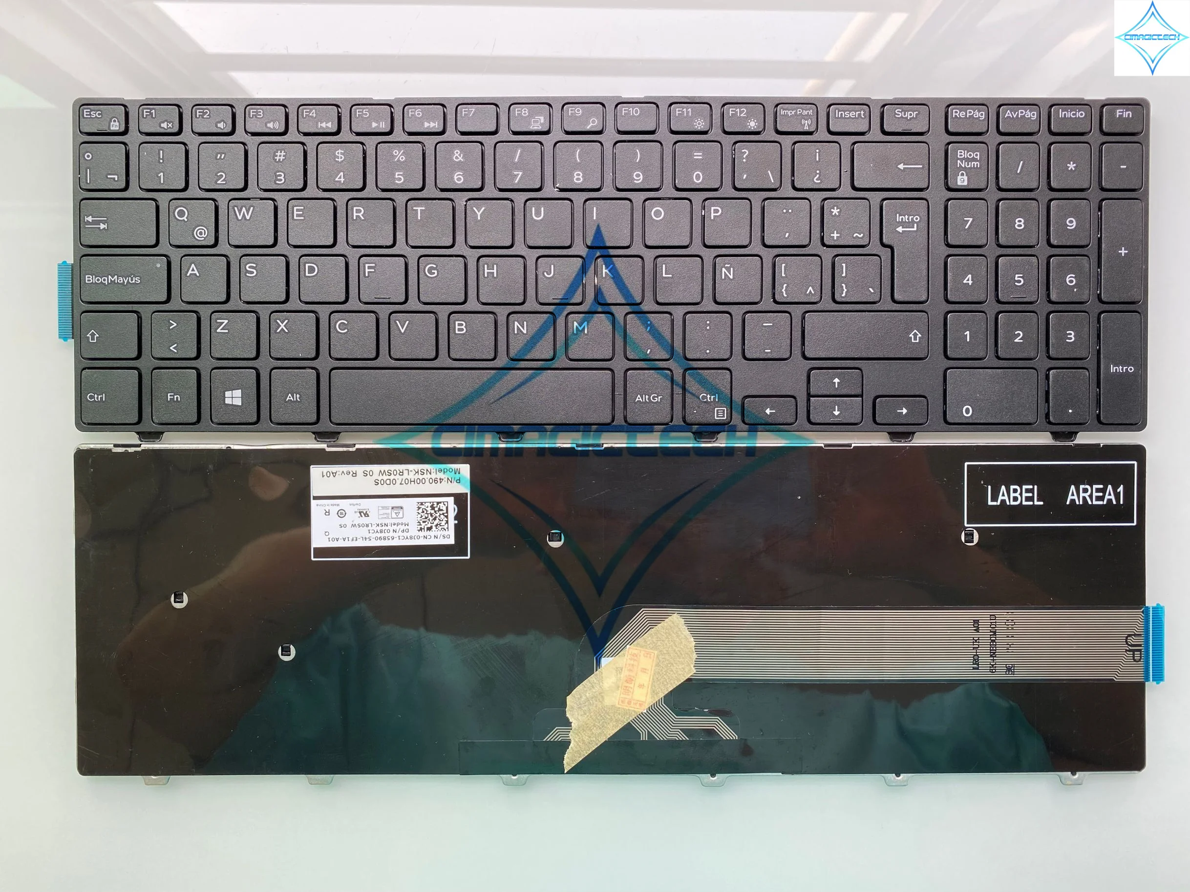 Оригинальная новая клавиатура US SP LA BR Для Dell Inspiron 15 3000 5000 3541 3542 5542 3550 5545 5547 3551 3552 3559