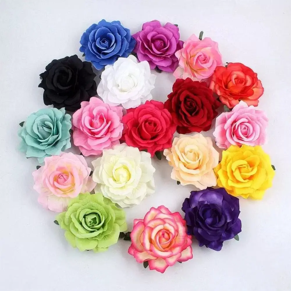 

Accessories Bridal Party Women Hair Clip Rose Flower Hairpin Brooch Wedding