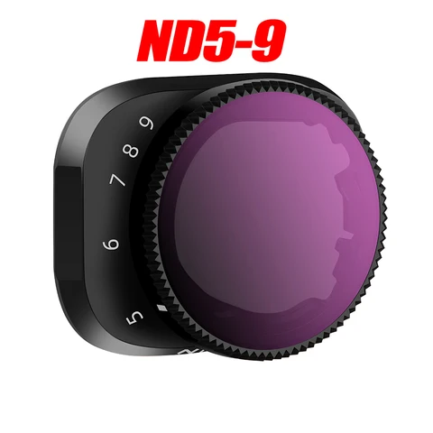 Набор регулируемых ND-фильтров для дрона с камерой, совместимых с DJI Mini 3/Mini 3 Pro, Регулируемый аксессуар, рамка из алюминиевого сплава