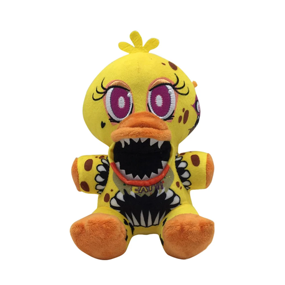 Мягкие плюшевые игрушки FNAF 18 см Фредди фазбер Искусственный Кролик строительные