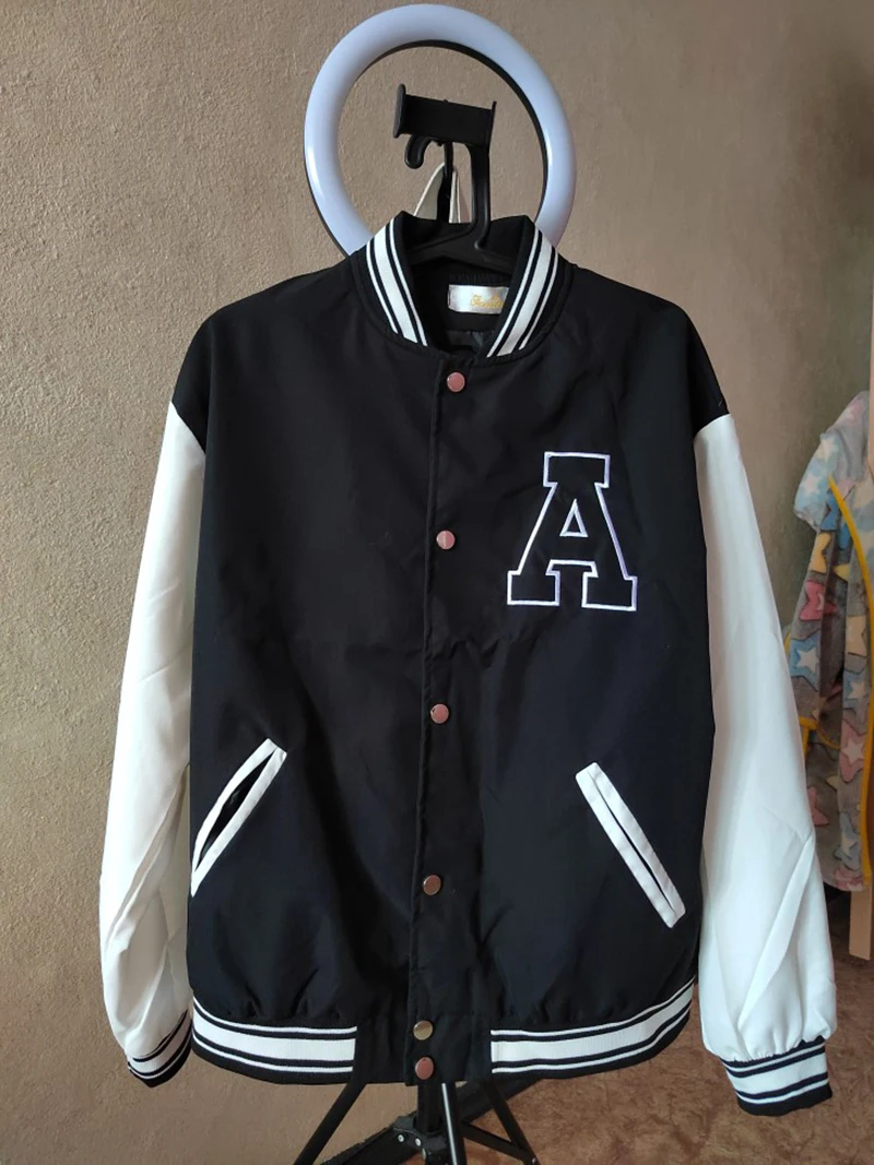 WOMAN JACKET Autumn Winter Fashion Bomber Jackets for Women Streetwear Baseball Uniform Oversized Coat Jackets and Coats Loose