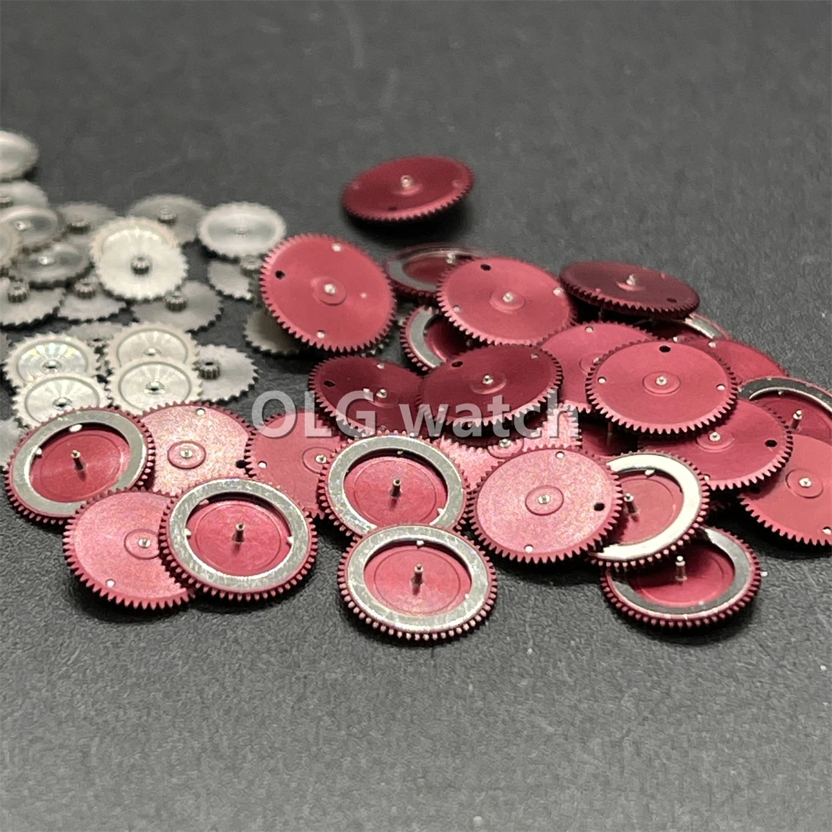 Запчасти для часов 3135-540 красное колесо заднего хода замена Rolex VR 3135 механизм