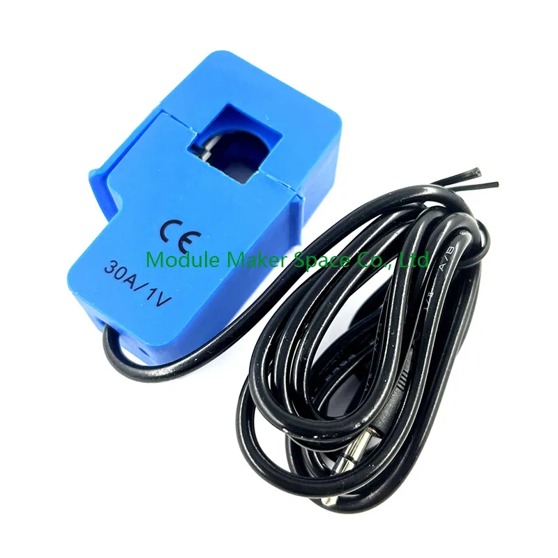Фото SCT013 Высокое качество 5A 10A 15A 20A 30A 50A 60A SCT-013-000 Неинвазивный датчик переменного тока Трансформатор тока с разделенным сердечником №4