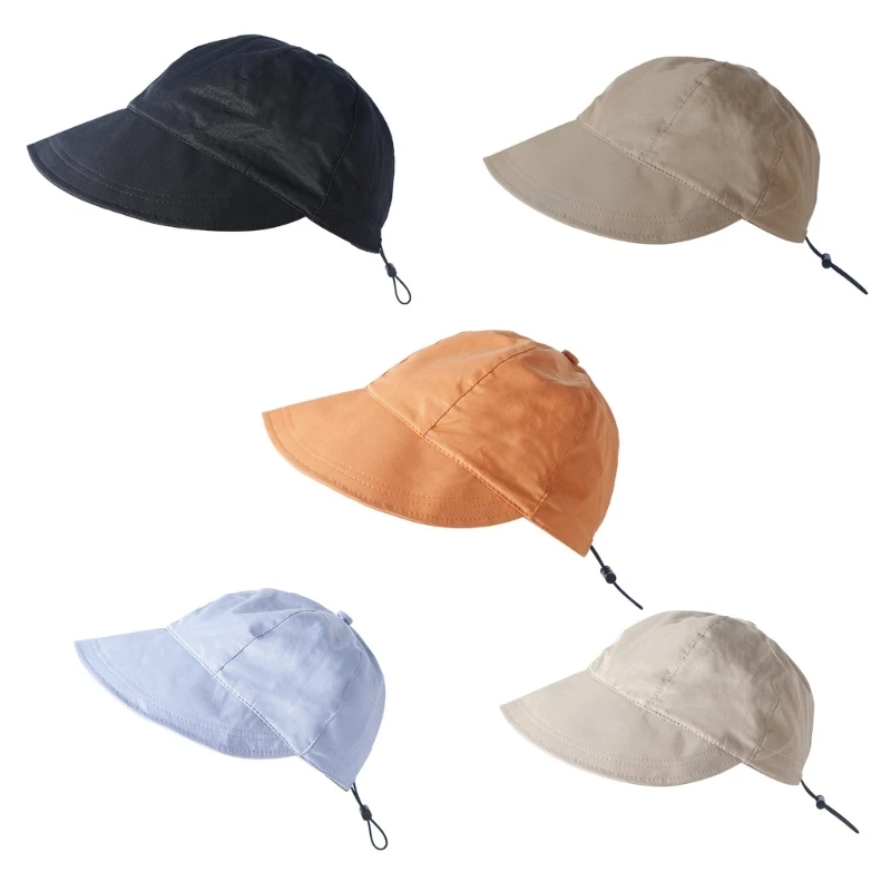 

Summer Fisherman Hat for Woman Adjustable Hat Lightweight Quick-drying